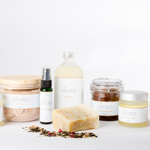 Sacred Bodycare Range